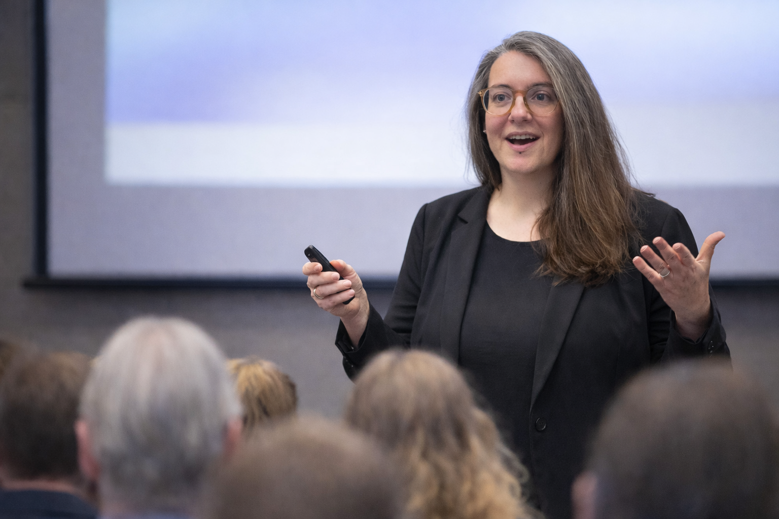Föreläsning med publik